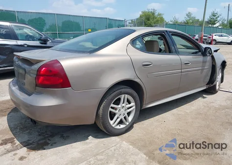 2007 Pontiac Grand Prix Gt из США, поврежденный, VIN 2G2WR554571229205